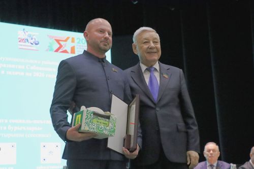 Татарстан Республикасы Дәүләт Советы Рәисе Фәрит Мөхәммәтшин Саба районында  булды