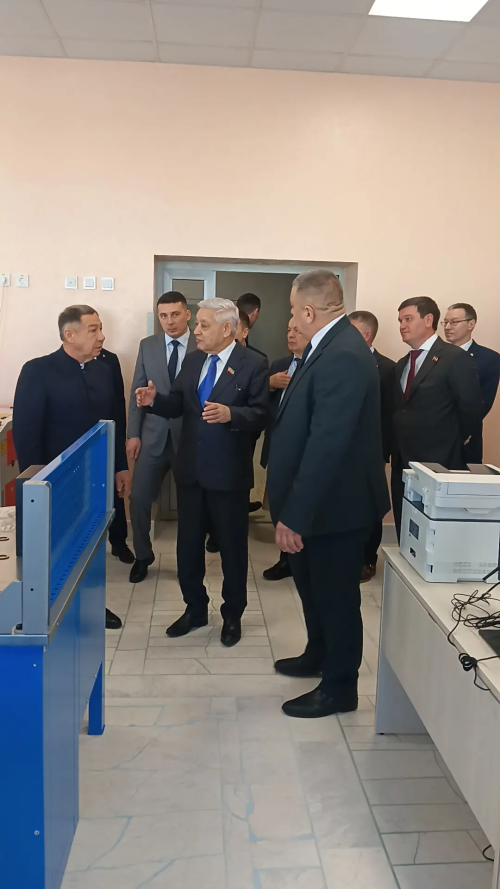 Татарстан Республикасы Дәүләт Советы Рәисе Фәрит Мөхәммәтшин Саба районында  булды