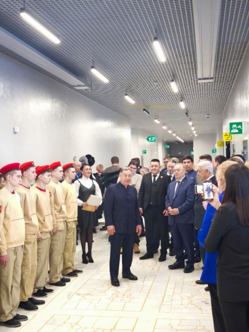 Татарстан Республикасы Дәүләт Советы Рәисе Фәрит Мөхәммәтшин Саба районында  булды