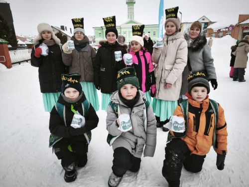 Сабада «Күрше» республика проектының кышкы «Хәзинә» фестивале кысаларында «Зур түгәрәк уен»ы узды