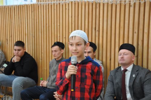 Сабада мәктәп укучылары өчен ифтар ашы узды