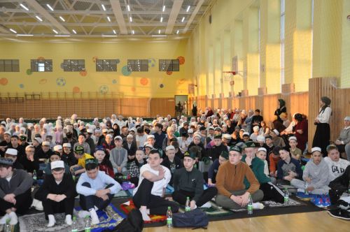 Сабада мәктәп укучылары өчен ифтар ашы узды