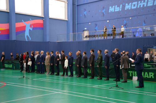Рөстәм Миннеханов Сабада өстәл теннисы буенча халыкара турнир ачылышында катнашты