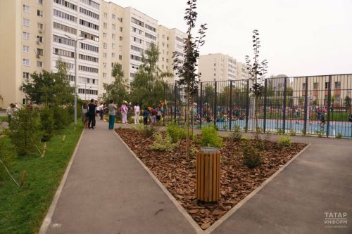 Күпфатирлы йорт ишегалдында бакча ясау штраф белән яный