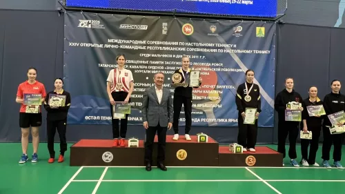 Сабада өстәл теннисы буенча халыкара турнир төгәлләнде