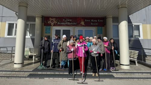 «Саба» йөзү бассейны коллективы язгы субботникка кушылды