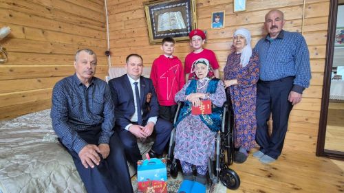 Мишә авыл җирлегендә тыл ветераннарын котладылар