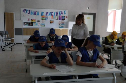 Яшь юл инспекторлары олы юлга  чыгар  алдыннан зур  сынаулар аша  үтә