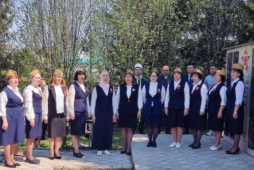 Юлбат авылында Бөек Ватан сугышында Җиңүнең 81 еллыгына багышланган Җиңү көне хөрмәтенә митинг узды