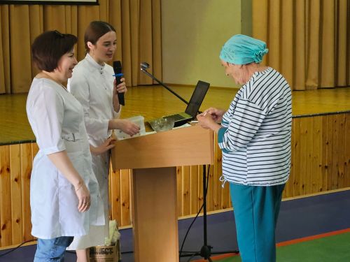 Эзмә авылы мәдәният йортында артериаль гипертония белән авыручылар өчен әңгәмә узды