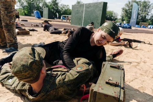 Казан танк училищесы базасында «Аҗаган 2.0» бөтенроссия хәрби-патриотик уенының регион этабы узды