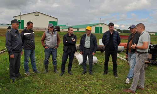 Комбайннар имтихан бирде – уракта  сынатмаска