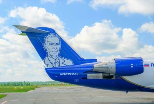 Татарстаннан Герой портреты төшерелгән самолет даими рейсларга чыкты