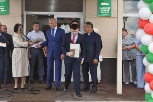 Саба аграр көллиятендә чыгарылыш кичәсе узды (фоторепортаж)