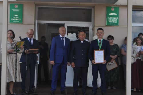 Саба аграр көллиятендә чыгарылыш кичәсе узды (фоторепортаж)