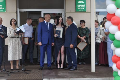 Саба аграр көллиятендә чыгарылыш кичәсе узды (фоторепортаж)