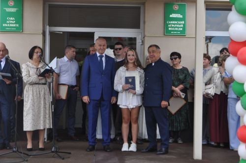 Саба аграр көллиятендә чыгарылыш кичәсе узды (фоторепортаж)