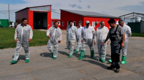 Белоруссия делегациясе  Саба районына   килде