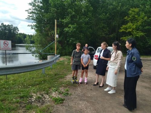 Районның балигъ булмаганнарның эшләре һәм аларның хокукларын яклау комиссиясе район биләмәсендәге су объектларына  рейд үткәрде