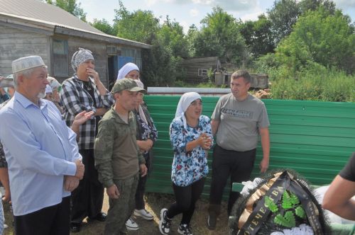 Районыбыз тагын бер батыр егете белән хушлашты