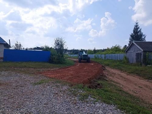 Югары Симет авылында 75 метр озынлыктагы  яңа юл файдалануга тапшырылды