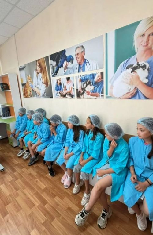 «Хайван — гаилә әгъзасы»: Саба районы лагерьларында ял итүче балалар ветеринария табибы һөнәре белән таныштылар