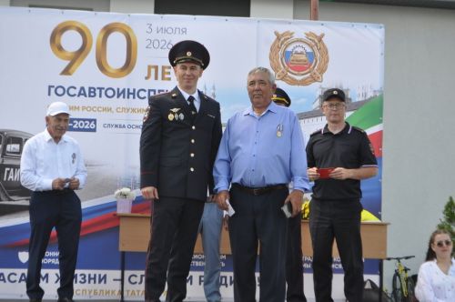 Байлар Сабасында  Дәүләт автоинспекциясе хезмәтенең 90 еллыгын билгеләп үттеләр