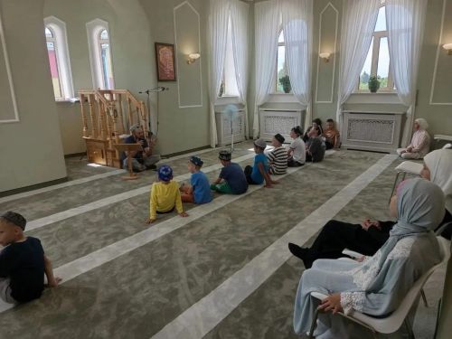 Лесхозның «Нургали» мәчетендә балалар өчен дини ял һәм уку сәгатьләре башланды