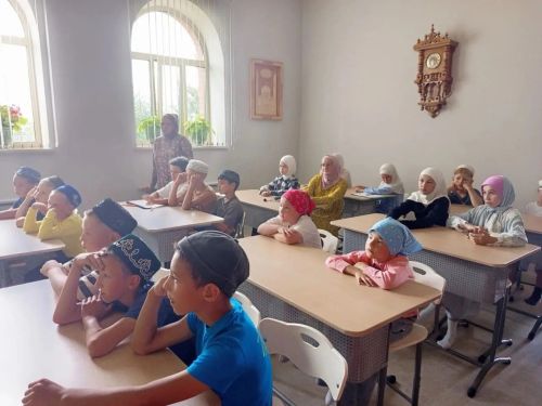 Лесхозның «Нургали» мәчетендә балалар өчен дини ял һәм уку сәгатьләре башланды