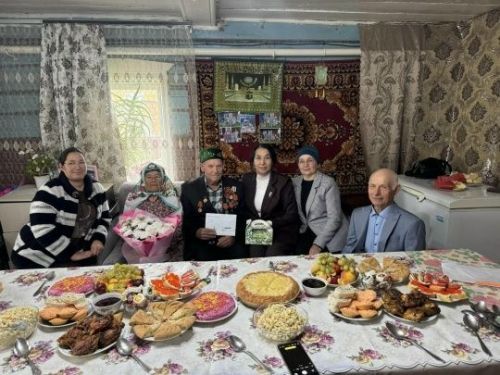 Ил агасы, ил терәге: Түбән Шытсу авылында яшәүче хезмәт ветераны Гәләвиев Әмин Гәләви улы 95 яшьлек юбилеен билгеләп үтте