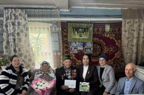 Ил агасы, ил терәге: Түбән Шытсу авылында яшәүче хезмәт ветераны Гәләвиев Әмин Гәләви улы 95 яшьлек юбилеен билгеләп үтте