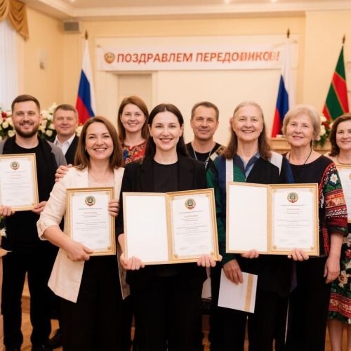 Саба муниципаль районында намуслы хезмәтләре өчен төрле тармак вәкилләрен  бүләкләделәр