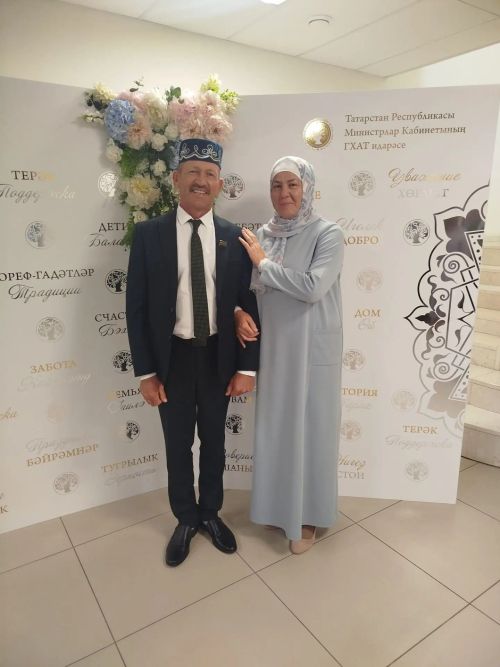 Йосыф Аланның Сәйфуллиннар гаиләсе Республика көне уңаеннан  узган тантаналы чарада катнашты