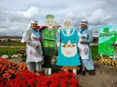 Шекшенең «Зиләйлүк» коллективы кыр батырлары алдында чыгыш ясады