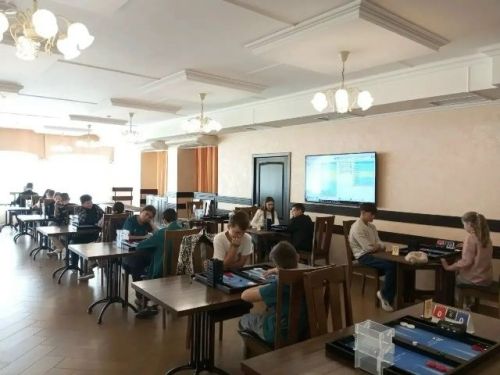 «Сабантуй» мәдәни- спорт комплексында кыска нардалар буенча район турниры узды