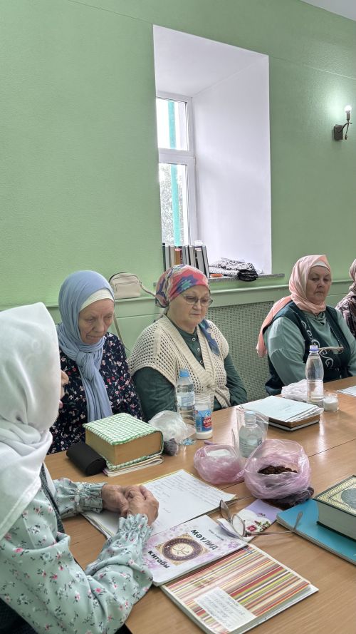 Саба Җәмигъ мәчетендәге дини гыйлем төркеме Мәүлид бәйрәмен билгеләп үтте