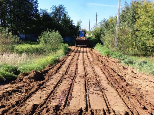 Сабай авылында республика программасы буенча каты өслекле юл салынды