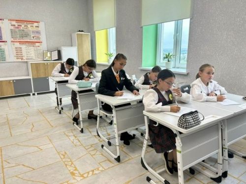 Саба мәктәбендә яшьләр туган телләрнең байлыгын бердәм диктантта сынады