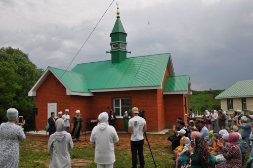 Урта Нырты авылында мәчет ачылышы