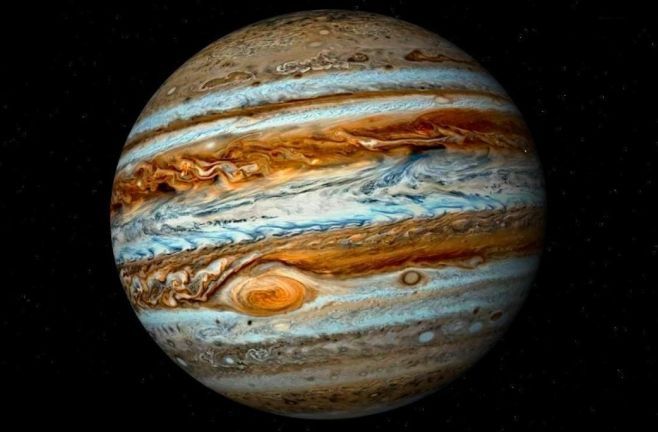 NASA Юпитерны билбау сыман әйләндереп алган болытлар сурәтен күрсәтте