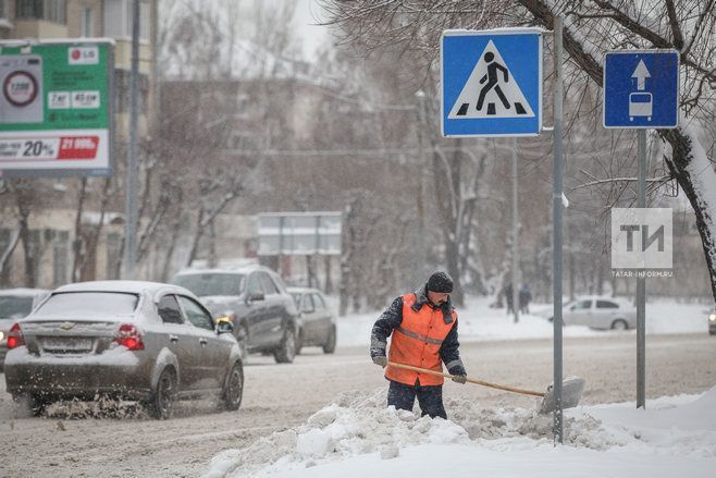 Татарстанның күпчелек районнарында кар явачак