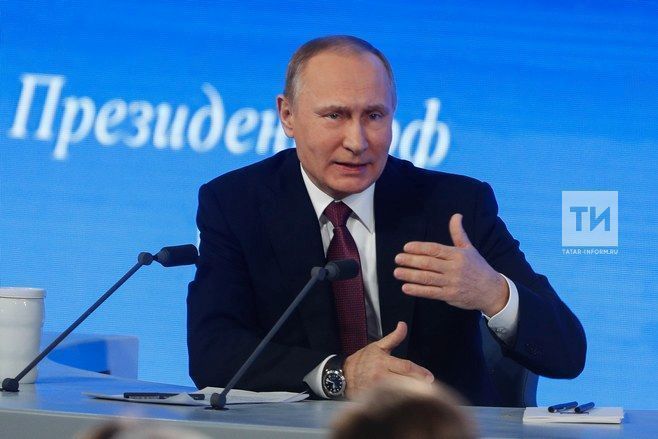 Путин сайлауда үзен яклап тавыш бирмәгән кешеләрне хөрмәт итүен әйтте