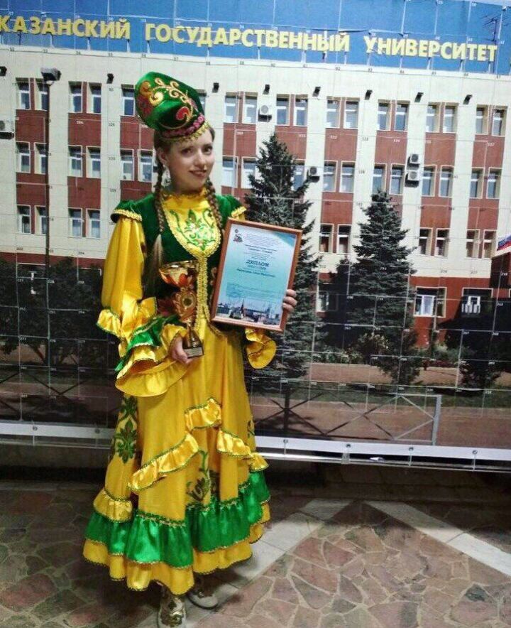 "Сандугач-Соловей" конкурсында Олы Шыңар авылы кызы Файзуллина Алинә II дәрәҗә лауреат исеменә лаек булды