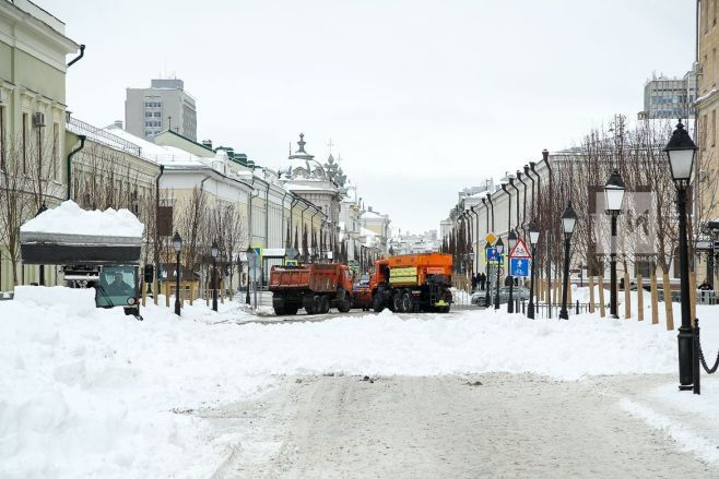 “Зөләйха күзләрен ача” фильмын төшерү өчен, Кремль урамына мең тонна кар ташыганнар