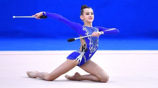 Сәфинә Нәфыйкова нәфис гимнастика буенча Россия беренчелегендә «көмеш» яулады