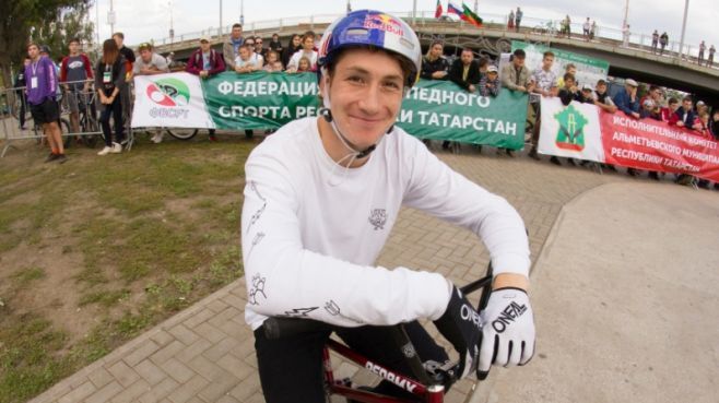 Ирек Ризаев BMX велоспорт буенча «Almetyevsk contest» Халыкара ярышларында җиңде