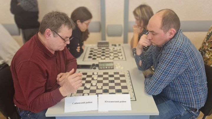 Сабада шашка буенча Татарстан Республикасы чемпионаты узды