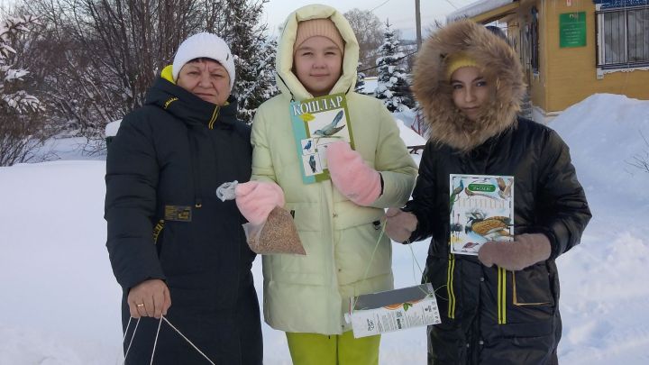 Кошларга да кышын ярдәм кирәк!