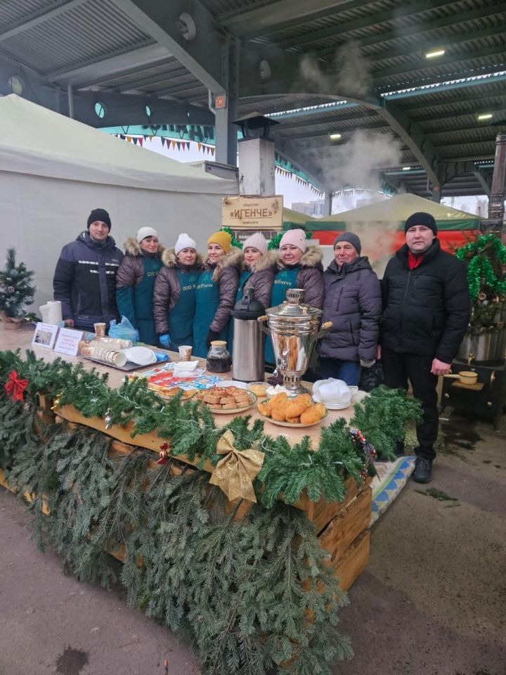 Казанда узган Яңа ел алды ярминкәләрендә районыбыз хезмәтчәннәре дә катнашты