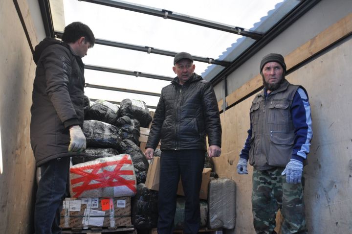 Бүген Саба  волонтерлары әзерләгән чираттагы гуманитар ярдәм Донецк республикасына китте